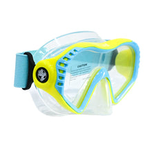 Load image into Gallery viewer, Joey Mask, Blue/Neon Green