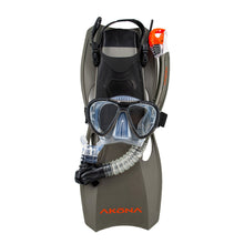โหลดรูปภาพลงในเครื่องมือใช้ดูของ Gallery Adult Snorkel Set - Titanium