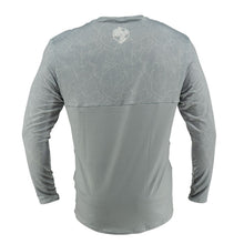 Load image into Gallery viewer, NEW Unisex LS Sun Shirt Grey Backview