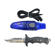 โหลดรูปภาพลงในเครื่องมือใช้ดูของ Gallery SS Knife 10.5cm blade w/plastic sheath
