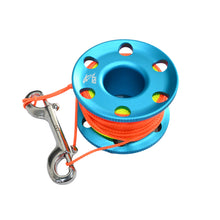 Load image into Gallery viewer, Finger Reel 30m (100ft) Aluminu Reel