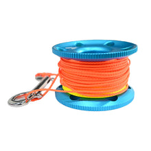 Load image into Gallery viewer, Finger Reel 30m (100ft) Aluminu Reel