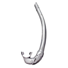 Load image into Gallery viewer, IST Silicone Flexible Foldable Freediving Snorkel Silver
