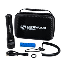 โหลดรูปภาพลงในเครื่องมือใช้ดูของ Gallery Underwater Sherwood Scuba Light Set