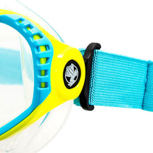 Load image into Gallery viewer, Joey Mask, Blue/Neon Green