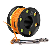 Load image into Gallery viewer, Finger Reel 15m (45ft) Aluminum Reel