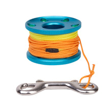 Load image into Gallery viewer, Finger Reel 30m (100ft) Aluminu Reel
