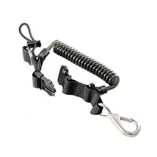 Load image into Gallery viewer, Stainless Wire-Reinforced Coil Lanyard