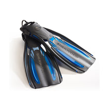 Load image into Gallery viewer, Blue Elite Open Heel Fin