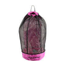 Load image into Gallery viewer, Huron LT Mesh Backpack Magenta Back