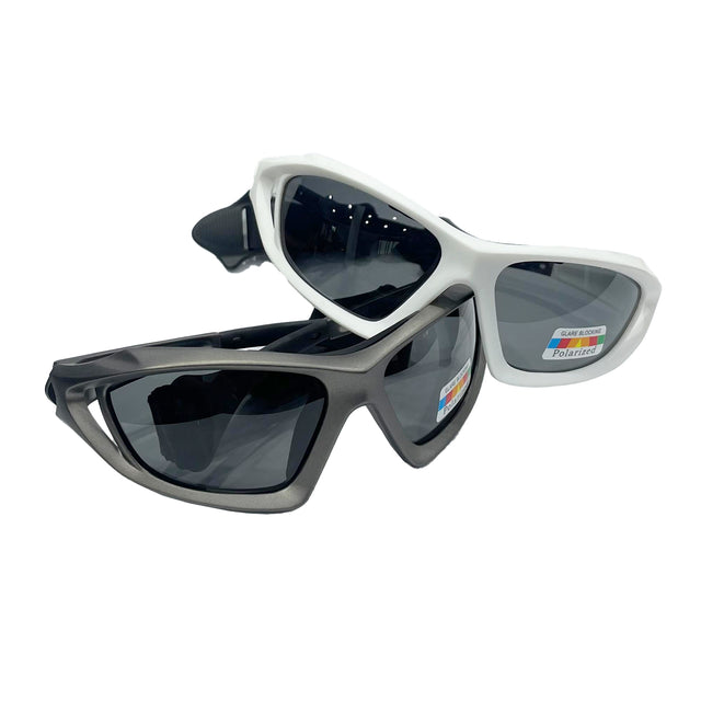 Akona Mesa Sunglasses white and black