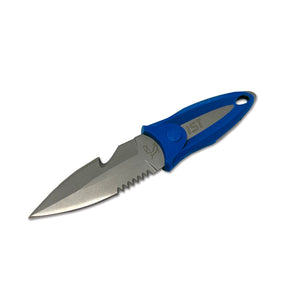 Scuba divers knife blue