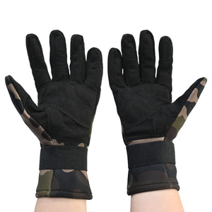 2mm Green Camo Gloves