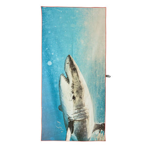 ผ้าเช็ดตัว Ken Kiefer - รุ่นลิมิเต็ด (ปลาฉลามและธงดำน้ำ)