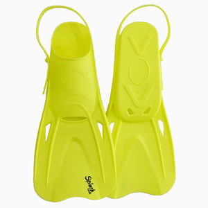 Snorkeling Fins Yellow