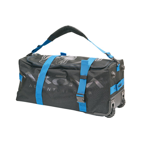 Roller Duffel Bag Blue Accent