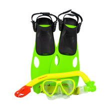 Load image into Gallery viewer, Kids Snorkelling Set with Fins