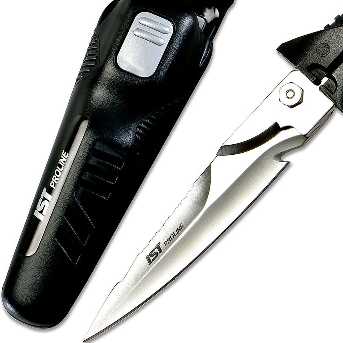 IST Proline Divers Knife Scissors Stainless Steel Scuba Diving ...