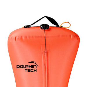 Luwint Scuba Lift Bag - 50 Lbs Capacity High Visibility Diving Buoyancy Bag With Pressure Valve