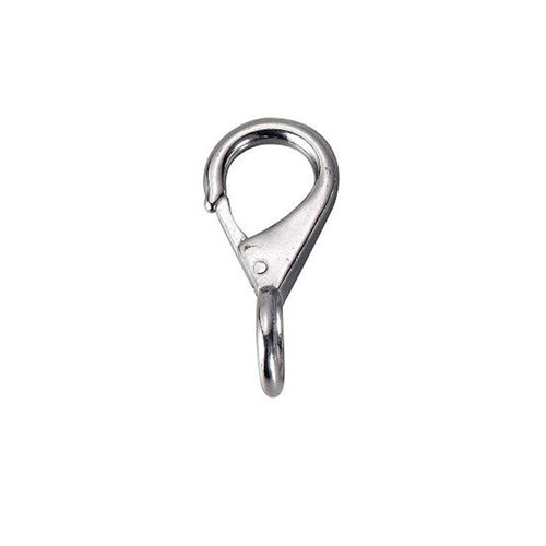 HELEMIY Scuba Diving Swival Bolt Snap Hook Marine Grade 316 Stainless Steel Snap Hook Clip With Braided Rope Lanyard -lost Safety Rope For Diving BCD Equipment